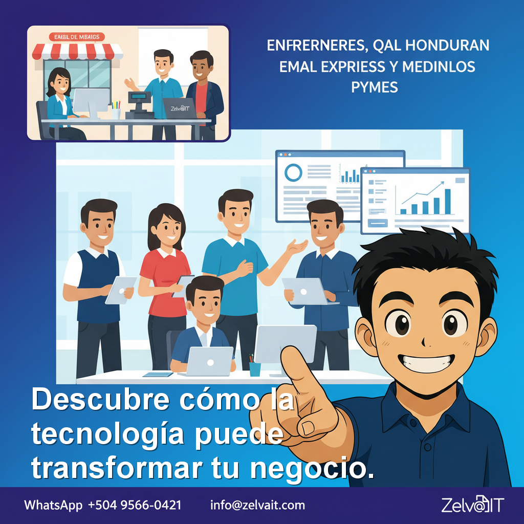 Transformando los negocios hondureños con soluciones tecnológicas personalizadas