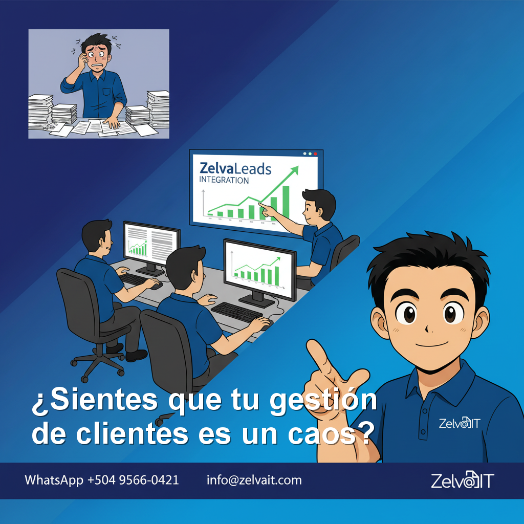 Automatización Inteligente: Cómo ZelvaLeads Revoluciona la Gestión Comercial en las PYMES Hondureñas