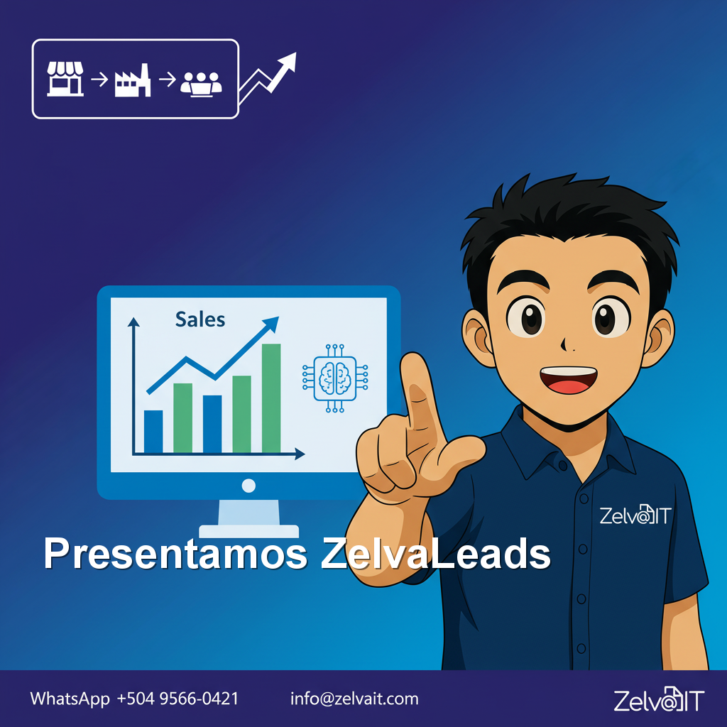 ZelvaLeads: Automatización e Inteligencia Artificial para impulsar la gestión comercial de las PYMES en Honduras