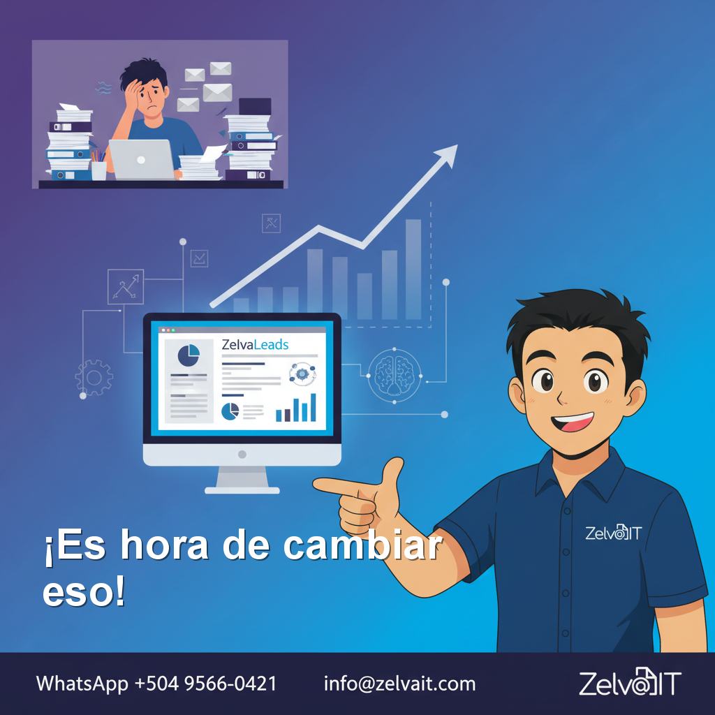 Automatización inteligente para PYMEs: Cómo ZelvaLeads impulsa la eficiencia comercial en Honduras
