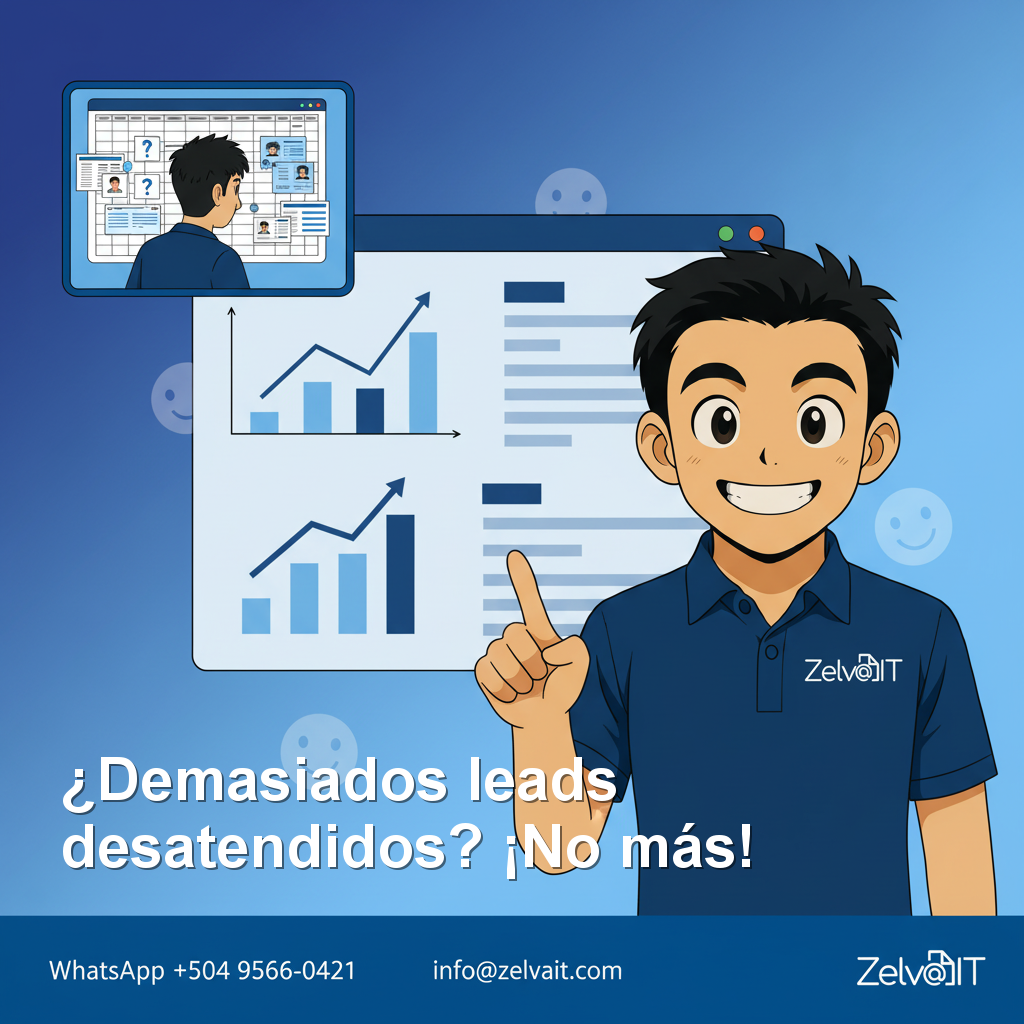 ZelvaLeads: Potenciando la gestión comercial con inteligencia artificial y automatización