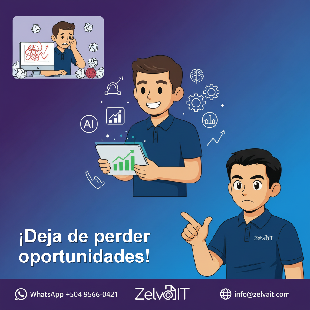 Transforma tu proceso comercial con ZelvaLeads: automatización e inteligencia artificial al servicio de tu negocio