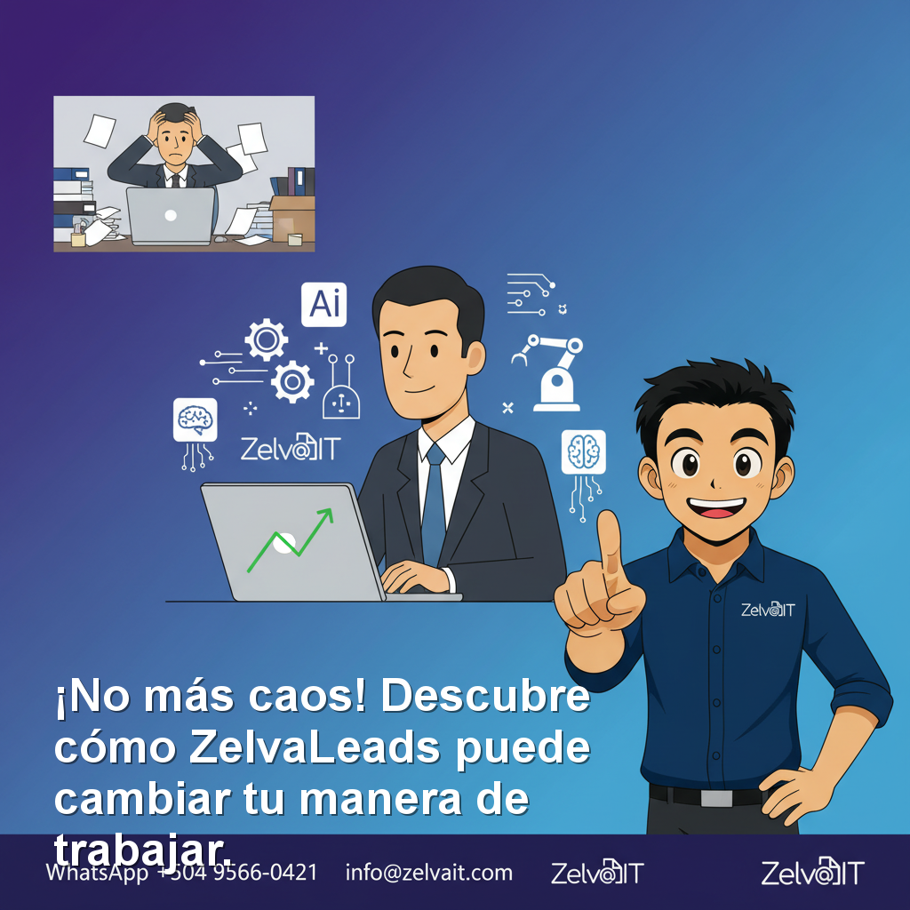 Impulsando la competitividad con IA y automatización comercial: El aporte de ZelvaLeads para las pymes
