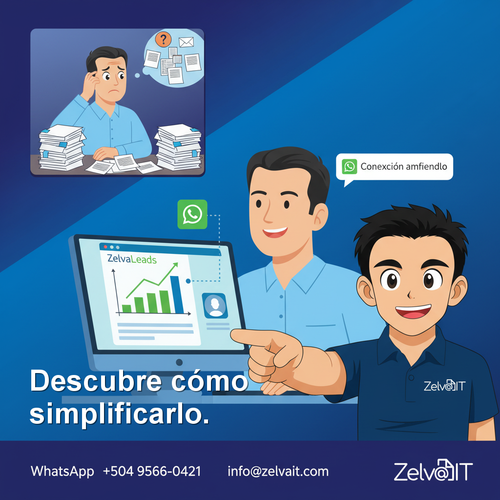 Automatización inteligente: cómo ZelvaLeads transforma la gestión comercial de las pymes hondureñas