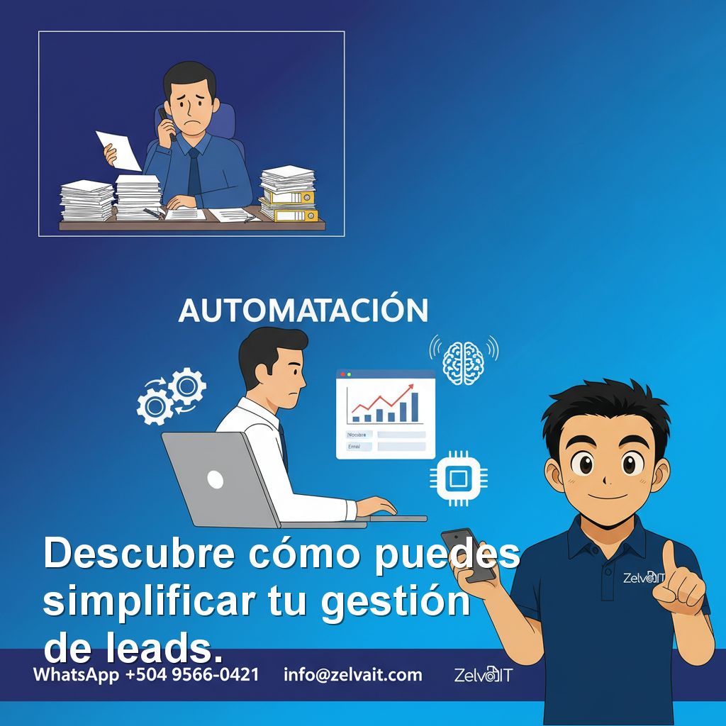 Impulsa tu PYME con ZelvaLeads: Automatización y CRM con Inteligencia Artificial