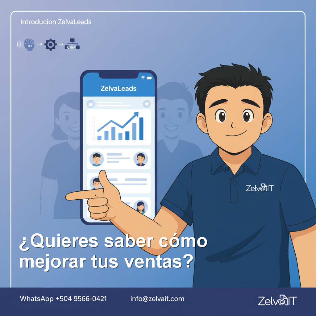 ZelvaLeads: inteligencia artificial y automatización para el crecimiento de las PYMES en Honduras