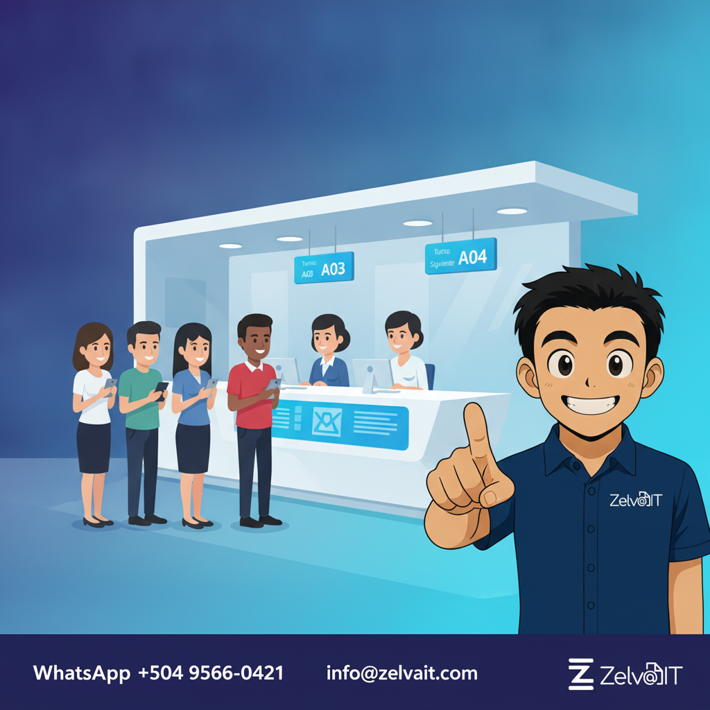 ZelvaQUEUE: gestión inteligente de turnos para mejorar la atención al cliente