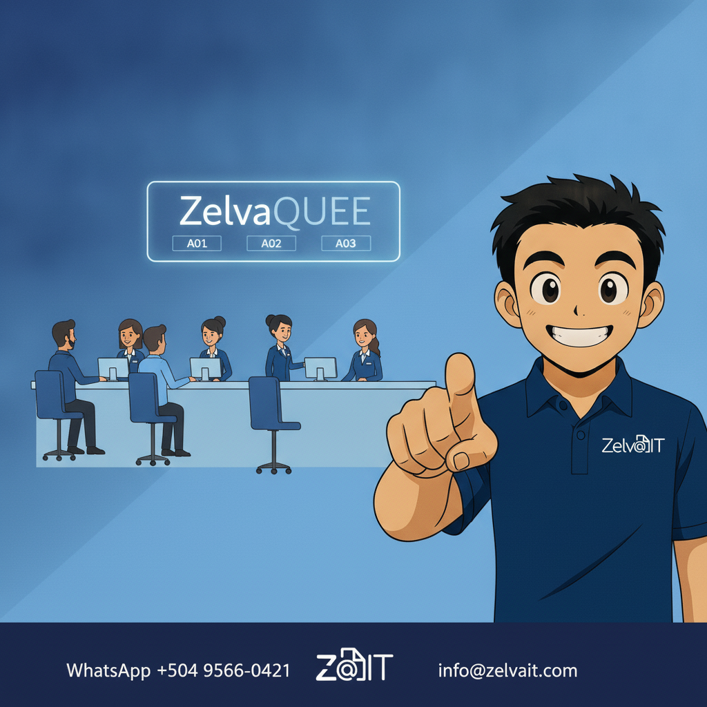 ZelvaQUEUE: gestión inteligente de turnos para mejorar la experiencia del cliente