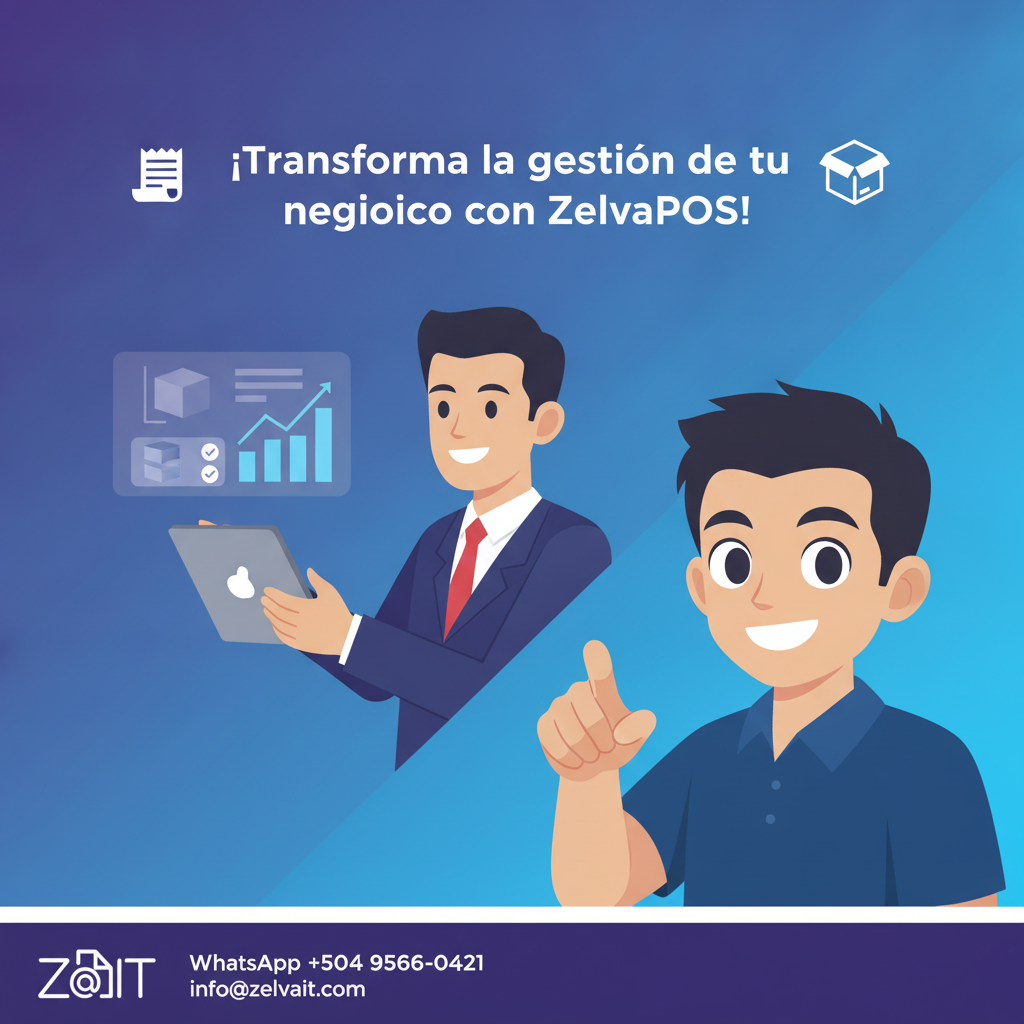 ZelvaPOS: eficiencia y control para impulsar la transformación digital de las pequeñas y medianas empresas