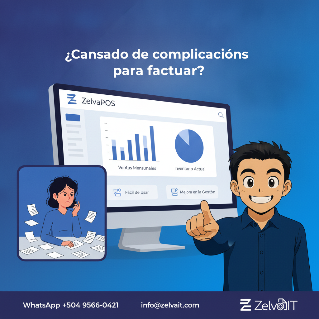 ZelvaPOS: eficiencia y control para la gestión de ventas e inventarios en las PYMES