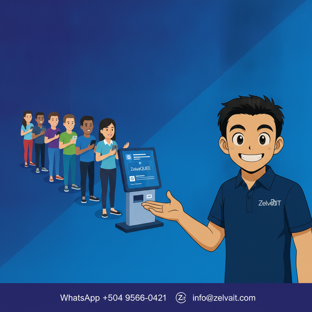ZelvaQUEUE: gestión inteligente de turnos para mejorar la experiencia del cliente